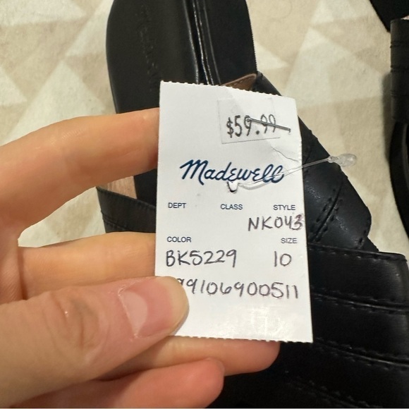 Madewell Alina platform sandals black - Picture 5 of 6
